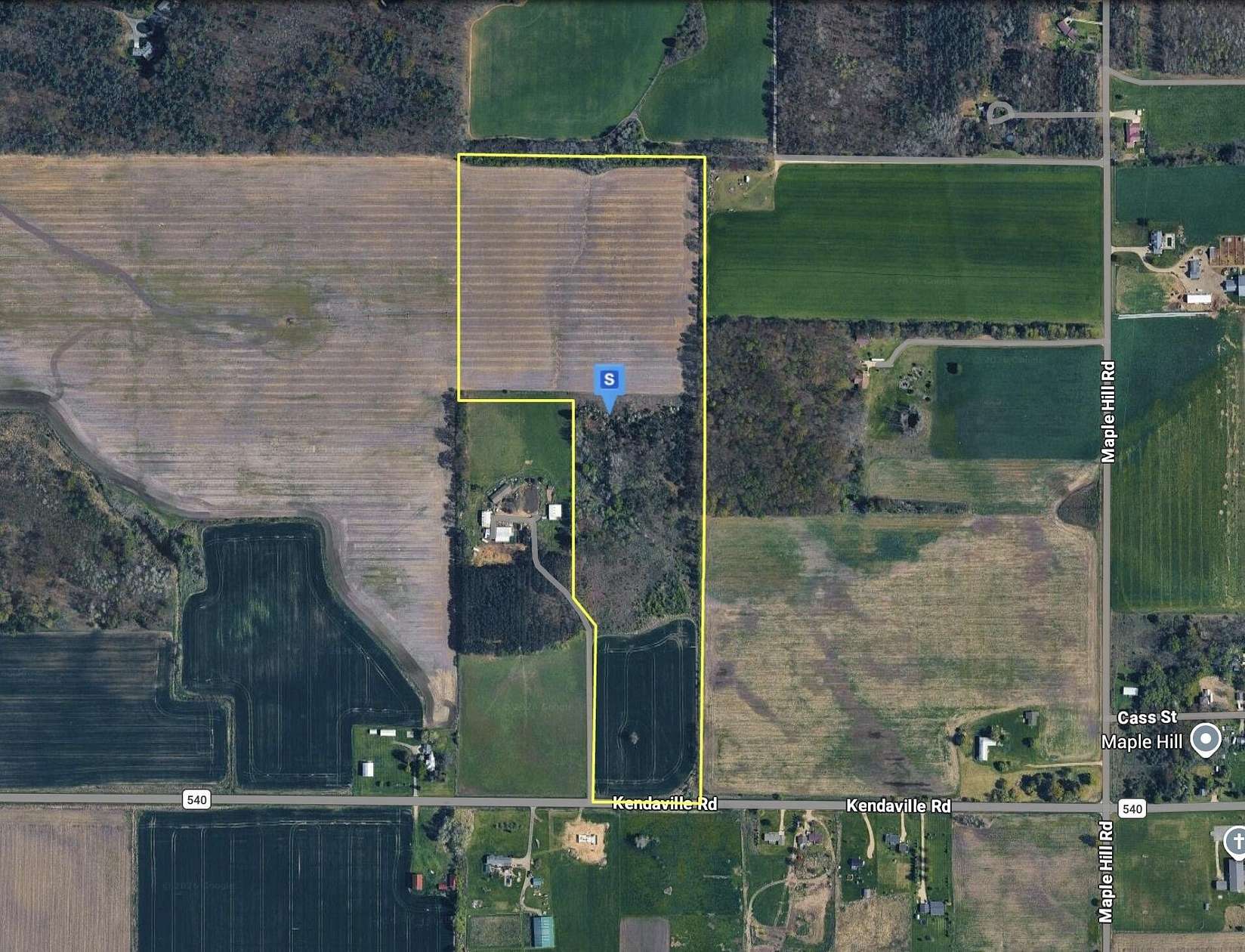 41.2 Acres of Recreational & Residential Land for Sale in Pierson, Michigan