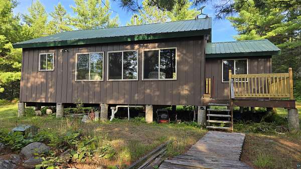 2 Acres of Land with Home for Sale in Crane Lake, Minnesota