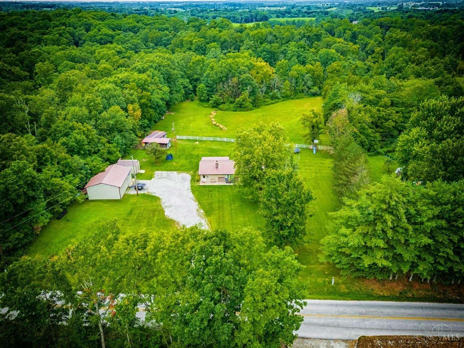3.13 Acres of Land with Home for Sale in West Union, Ohio