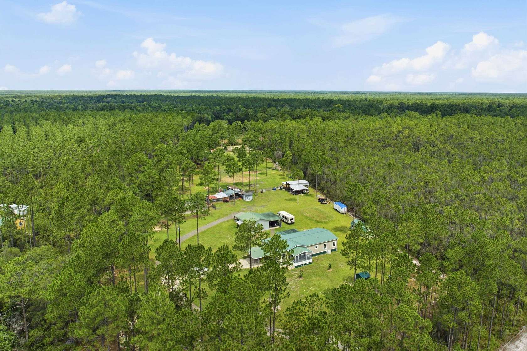 5 Acres of Land with Home for Sale in Sopchoppy, Florida