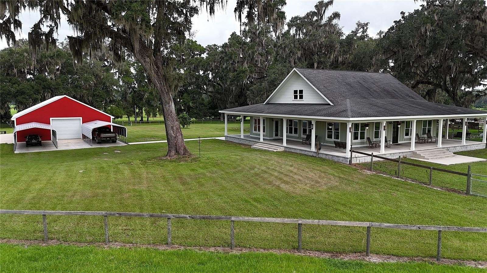 59.9 Acres of Land with Home for Sale in Williston, Florida