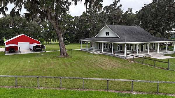 59.9 Acres of Land with Home for Sale in Williston, Florida