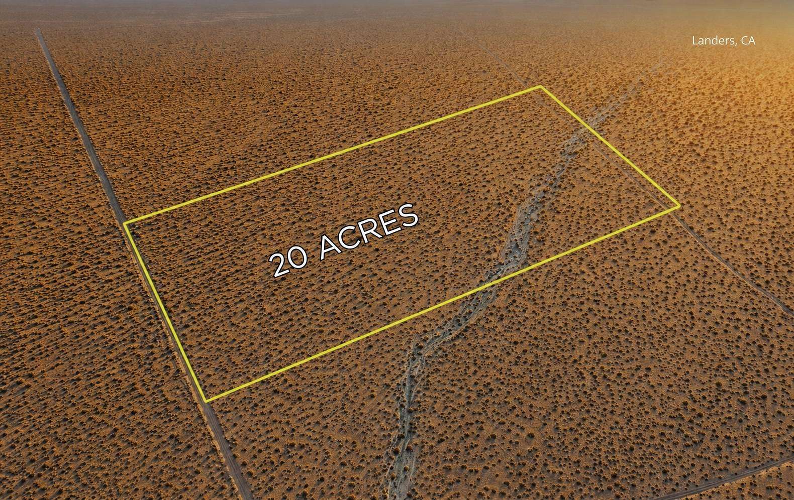 20 Acres of Recreational Land for Sale in Barstow, California