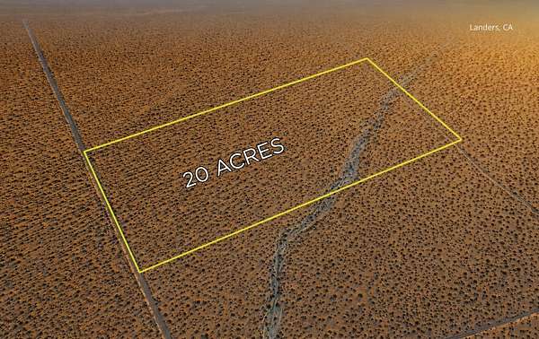 20 Acres of Recreational Land for Sale in Barstow, California