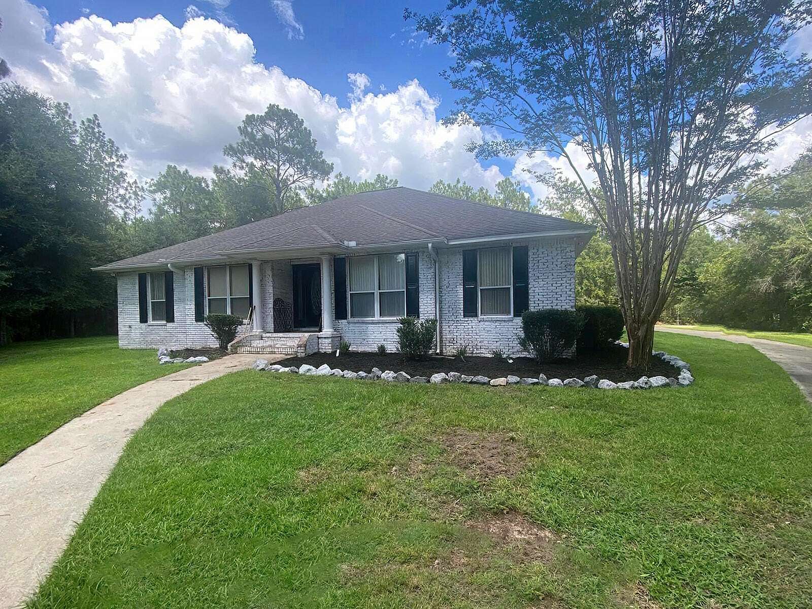 2.63 Acres of Land with Home for Lease in Crestview, Florida