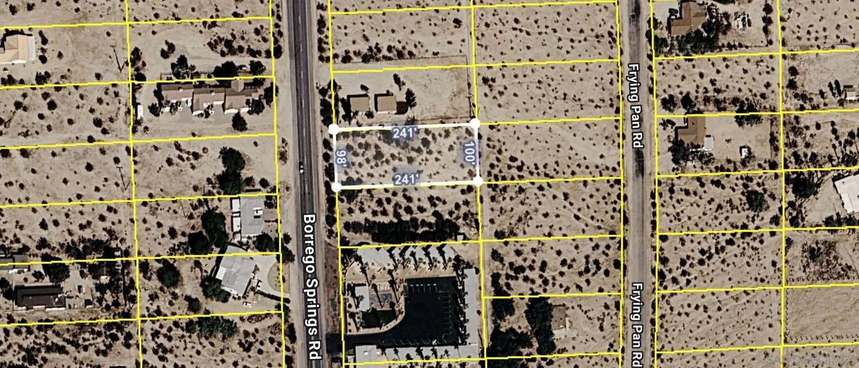 0.55 Acres of Land for Sale in Borrego Springs, California