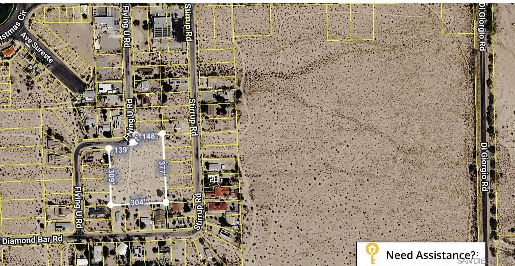 2.36 Acres of Residential Land for Sale in Borrego Springs, California