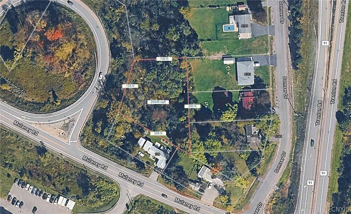 0.68 Acres of Land for Sale in Deerfield, New York
