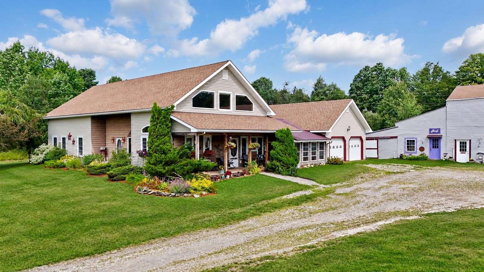 10 Acres of Land with Home for Sale in Irasburg, Vermont