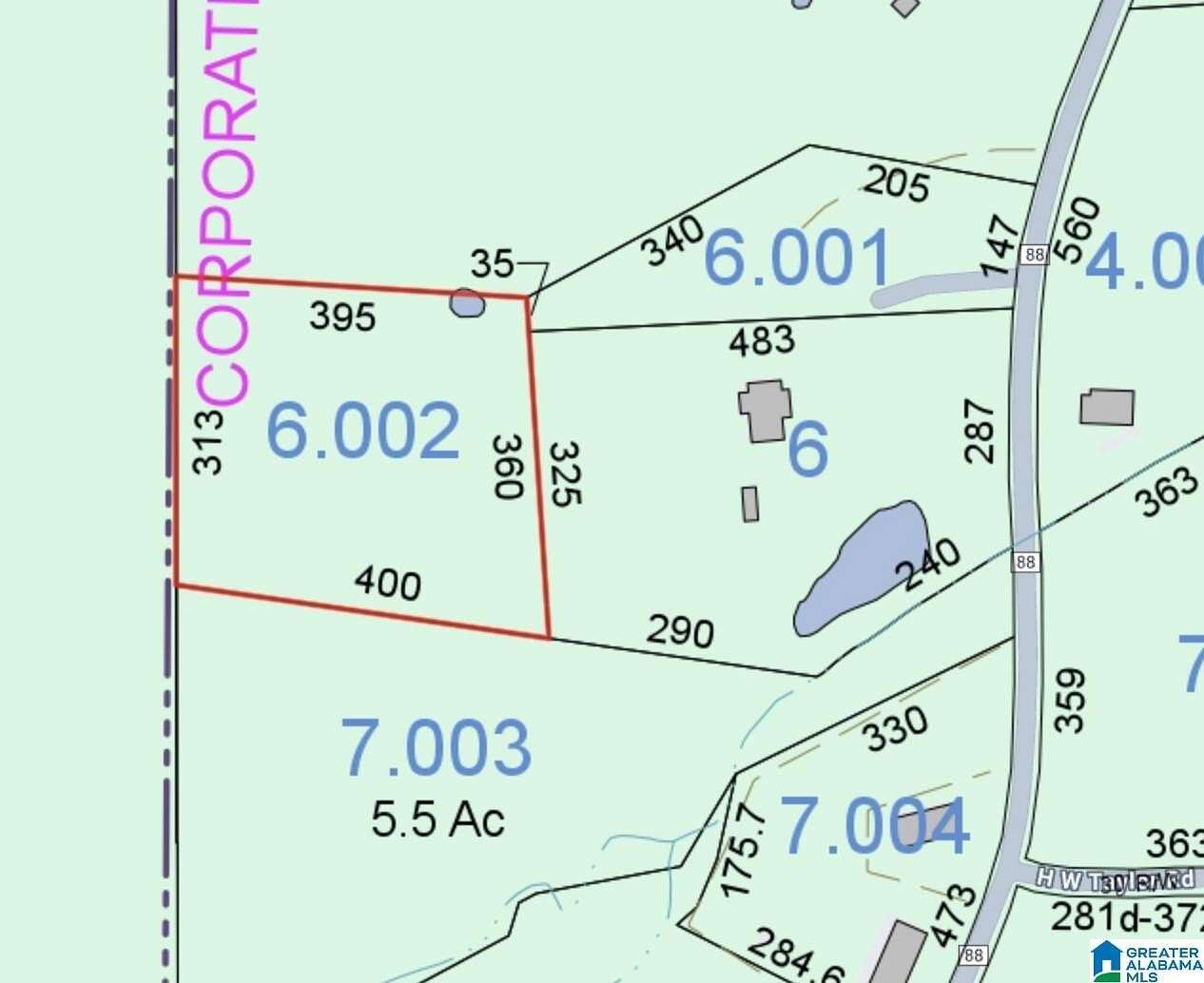 3 Acres of Residential Land for Sale in Guin, Alabama