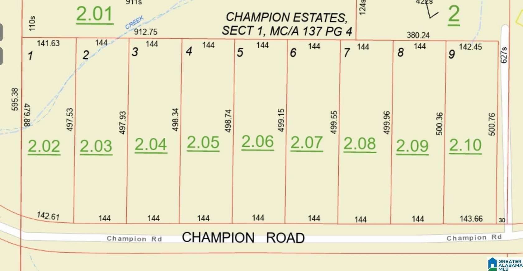 1.6 Acres of Residential Land for Sale in Oneonta, Alabama