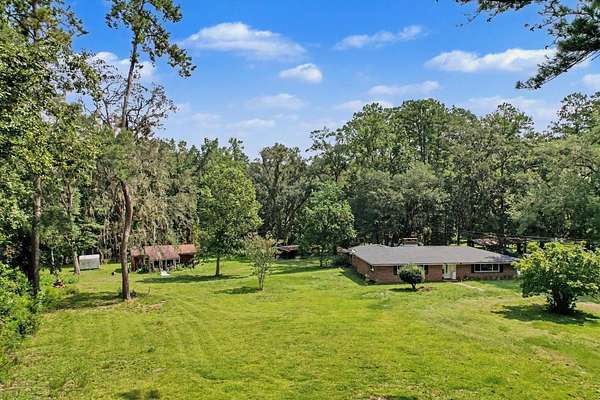 9.77 Acres of Land with Home for Sale in Tallahassee, Florida