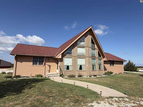 17.7 Acres of Land with Home for Sale in Lindsborg, Kansas