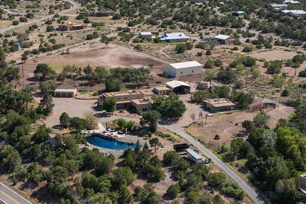 7 Acres of Land with Home for Sale in Placitas, New Mexico