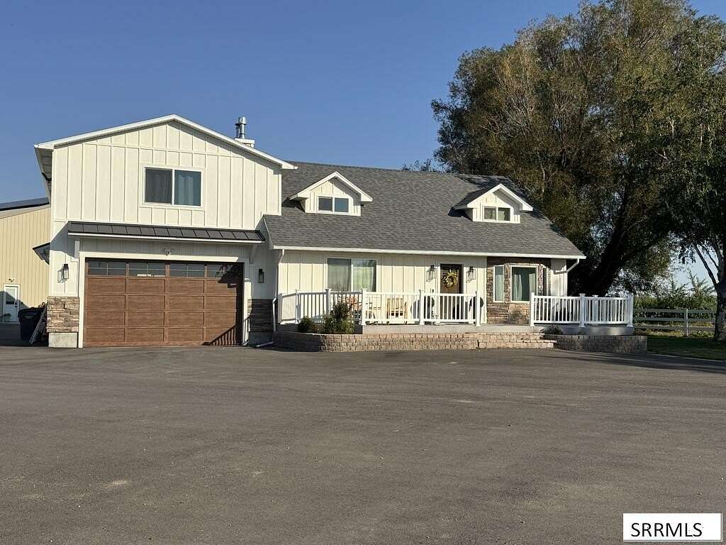 9.9 Acres of Land with Home for Sale in Shelley, Idaho