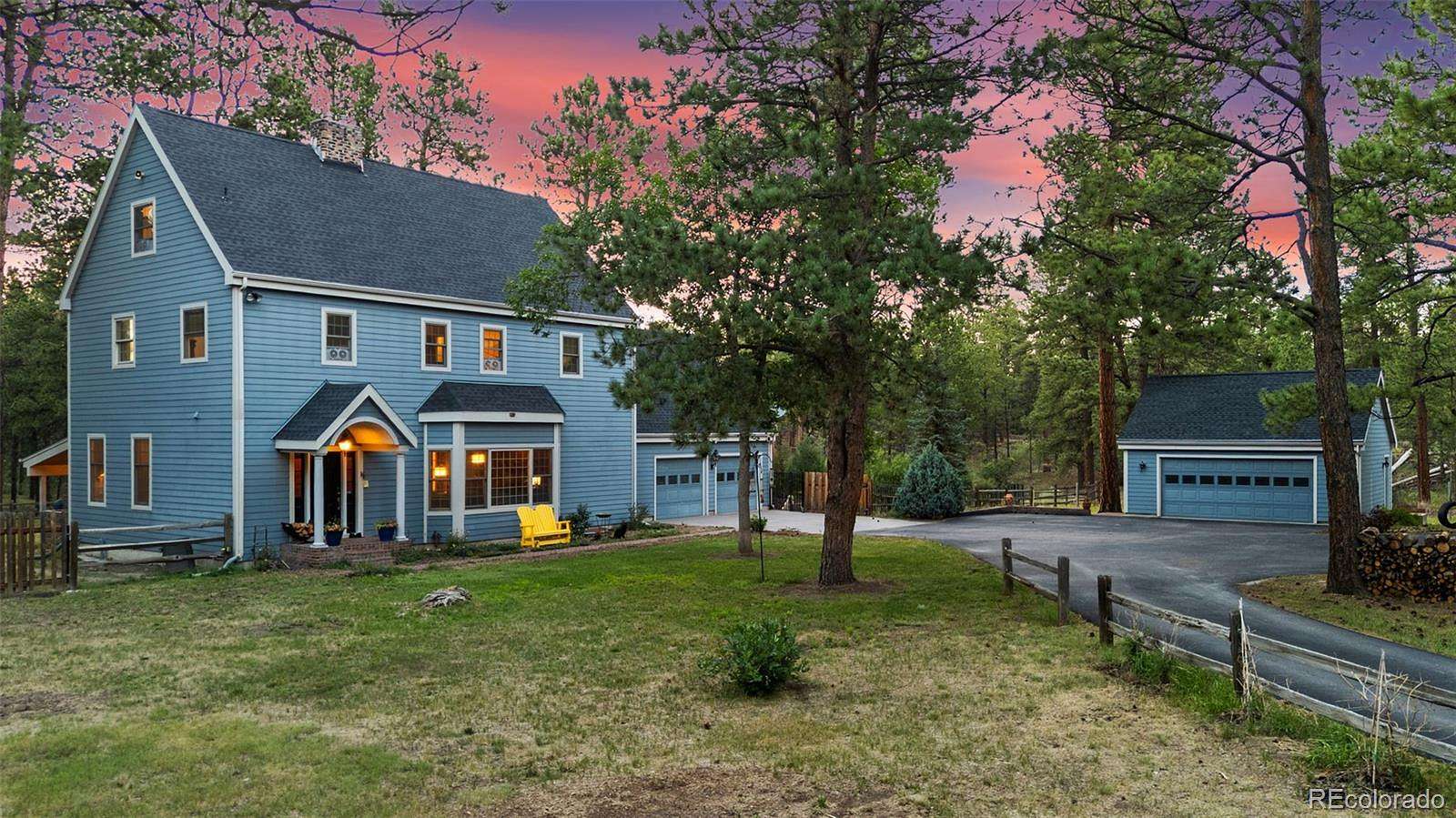 5.1 Acres of Land with Home for Sale in Colorado Springs, Colorado