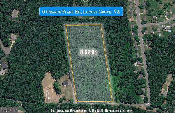 8.62 Acres of Residential Land for Sale in Locust Grove, Virginia