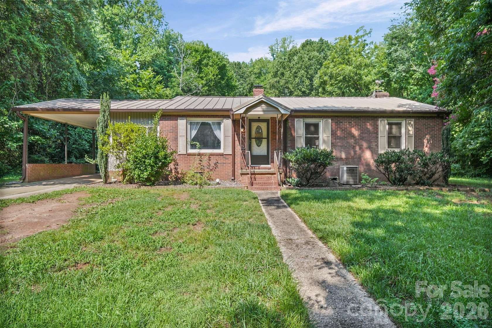 2 Acres of Land with Home for Sale in Salisbury, North Carolina