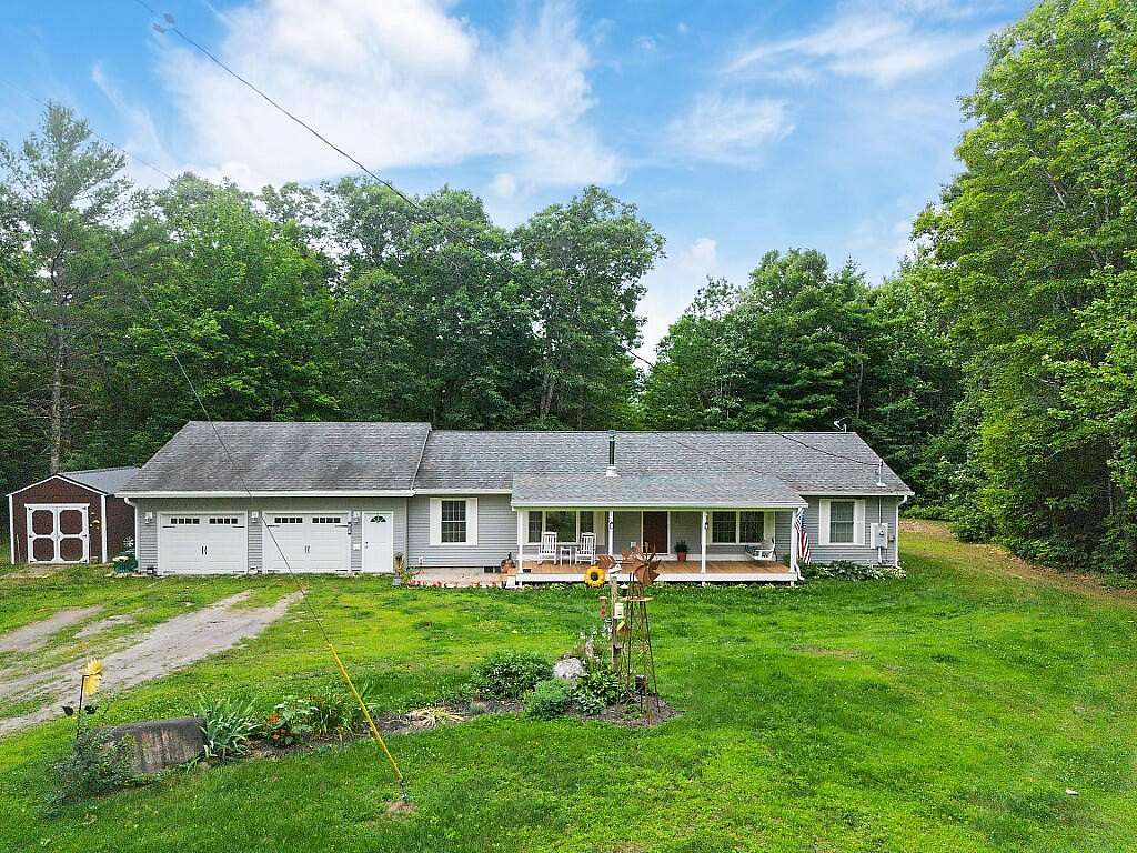 81 Acres of Land with Home for Sale in Albion, Maine