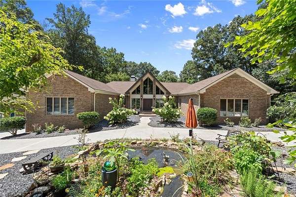 4.59 Acres of Land with Home for Sale in Suwanee, Georgia