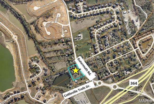 2.47 Acres of Commercial Land for Sale in Cottleville, Missouri