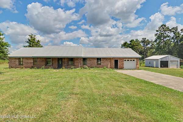 10 Acres of Land with Home for Sale in Lumberton, Mississippi
