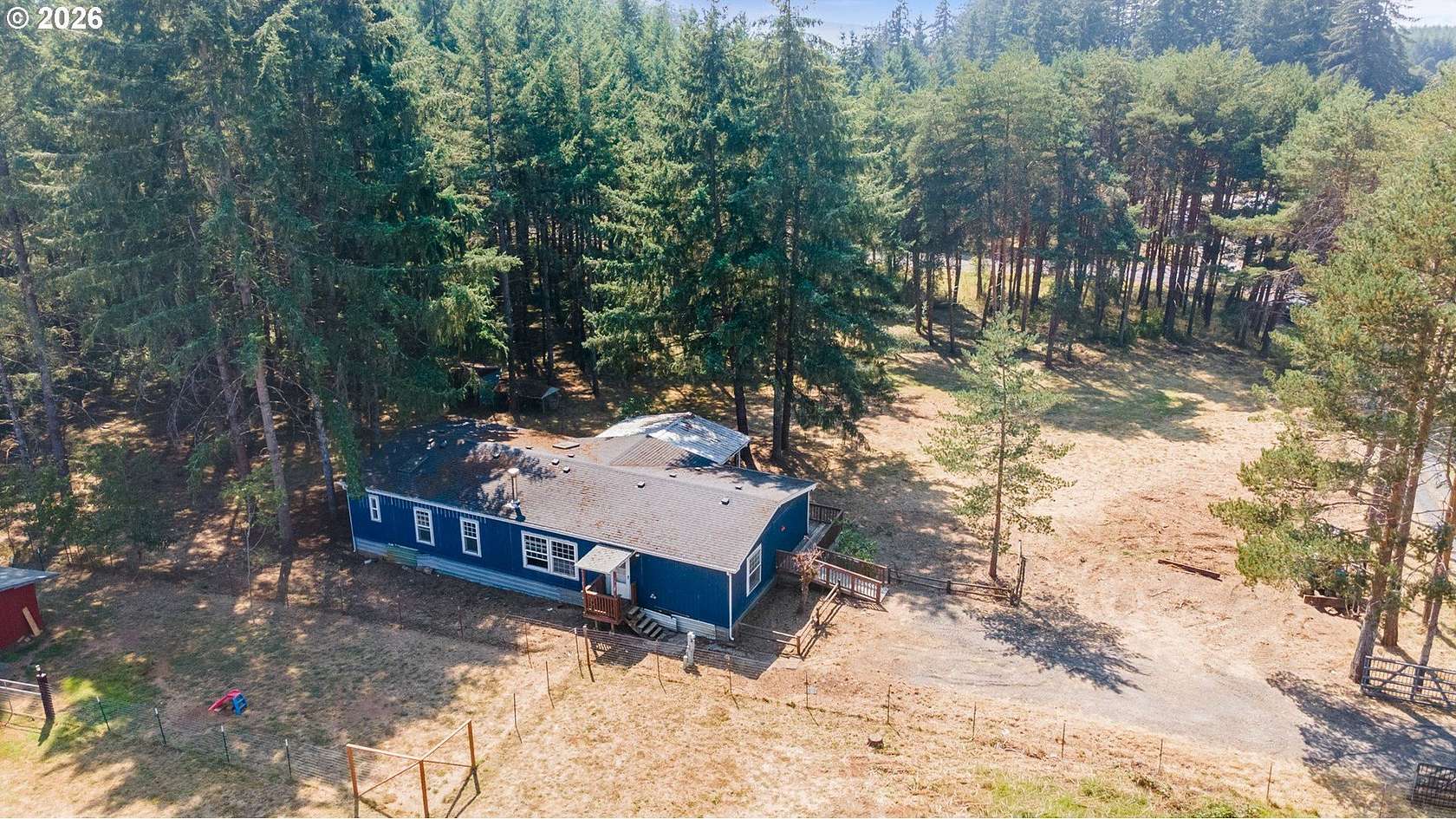 2.5 Acres of Land with Home for Sale in Lebanon, Oregon
