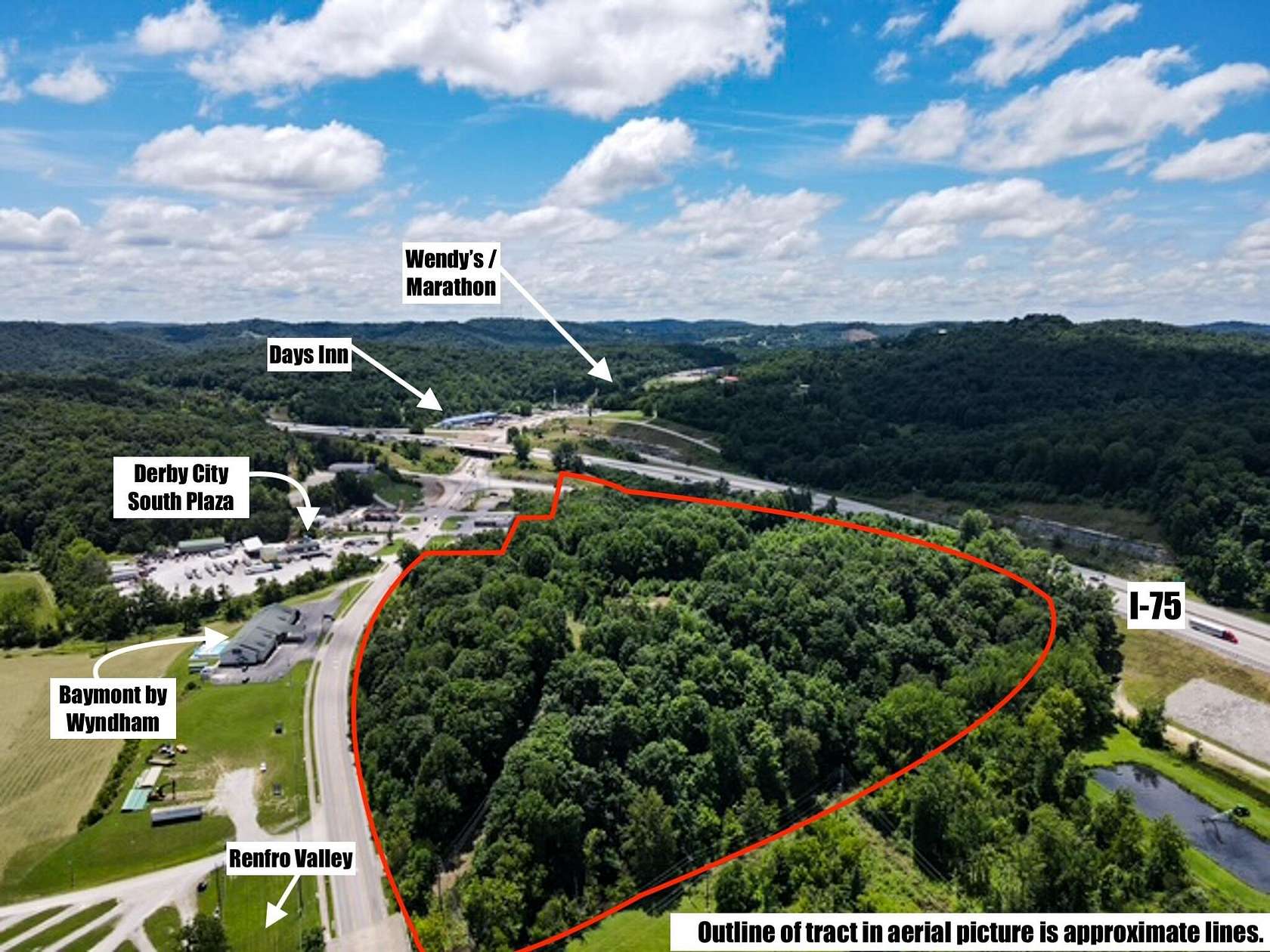 23.6 Acres of Commercial Land for Sale in Mount Vernon, Kentucky