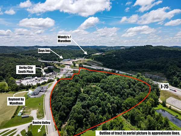 23.6 Acres of Commercial Land for Sale in Mount Vernon, Kentucky