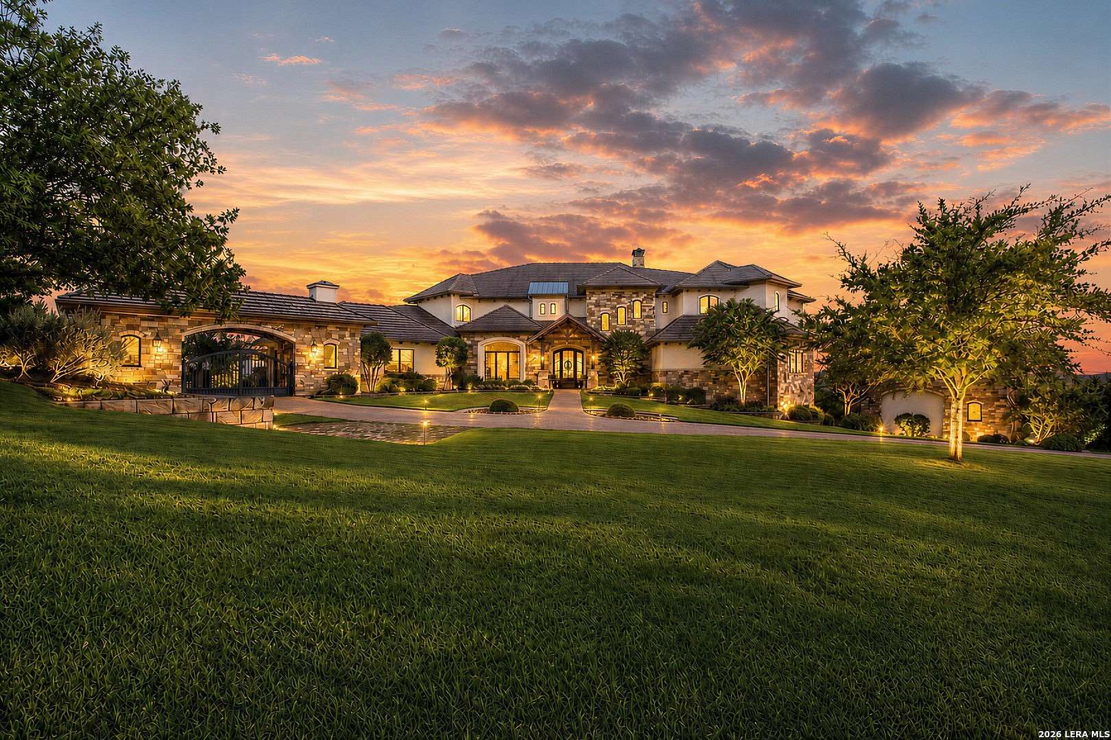8.74 Acres of Land with Home for Sale in Spring Branch, Texas