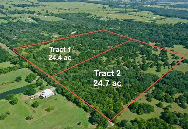 24 Acres of Recreational & Residential Land for Sale in Kemp, Texas