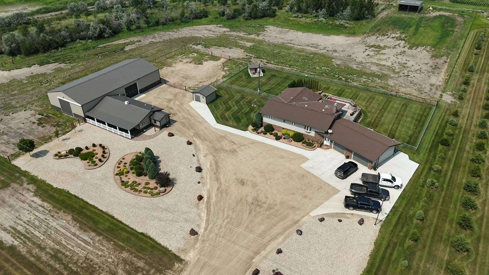 7.17 Acres of Land with Home for Sale in Bottineau, North Dakota