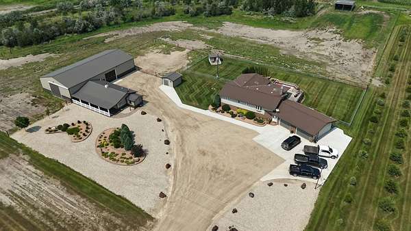 7.17 Acres of Land with Home for Sale in Bottineau, North Dakota