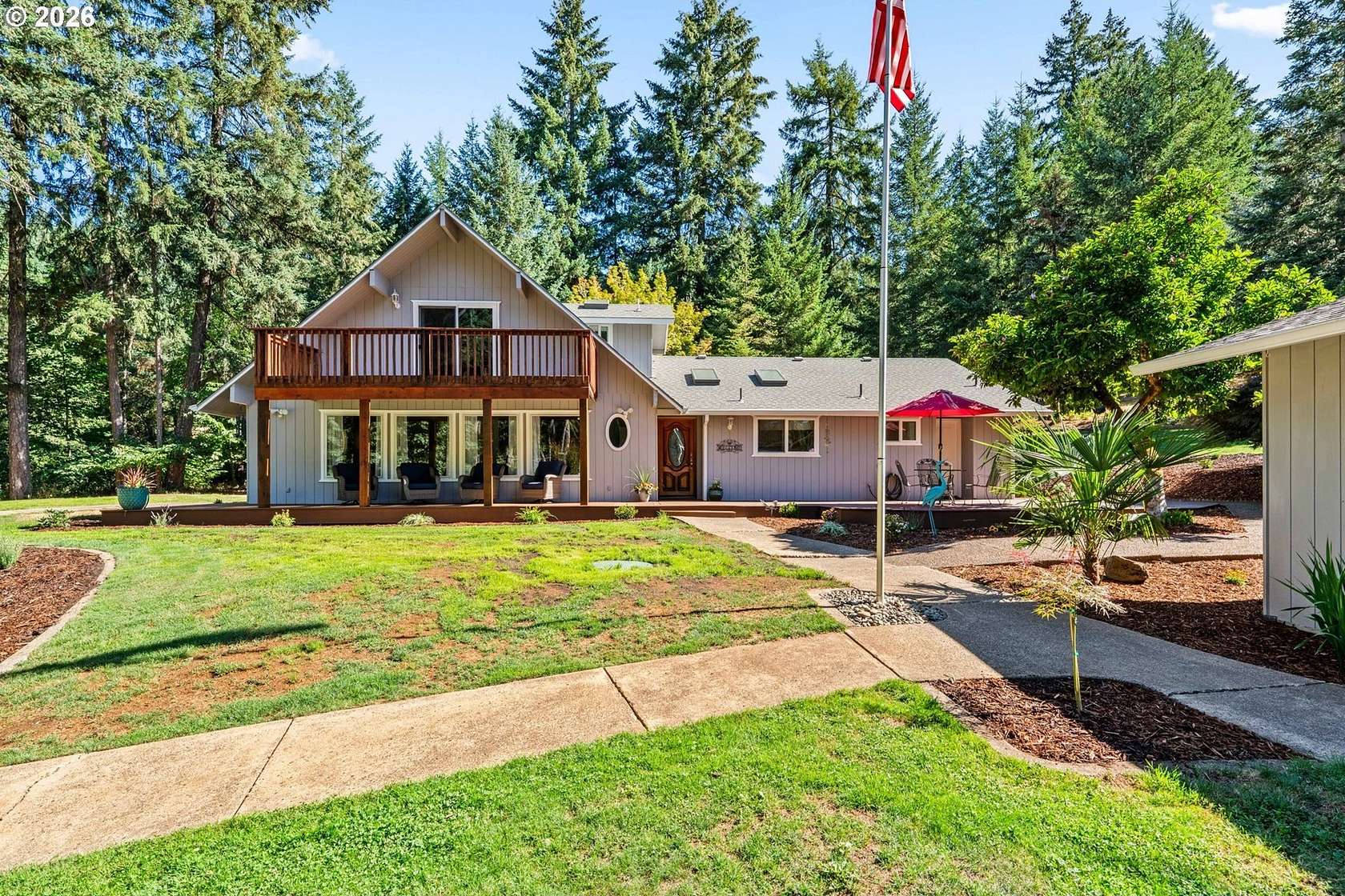 5 Acres of Land with Home for Sale in Veneta, Oregon