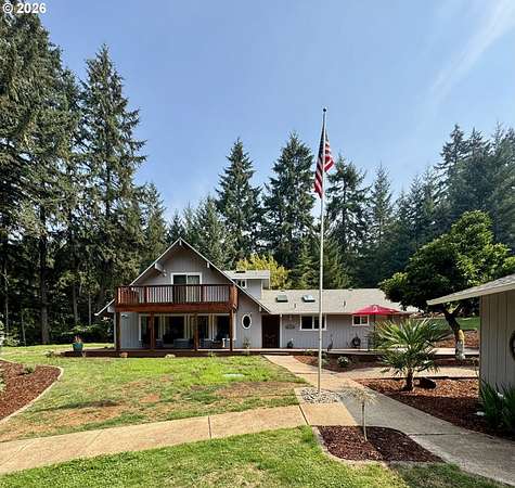5 Acres of Land with Home for Sale in Veneta, Oregon
