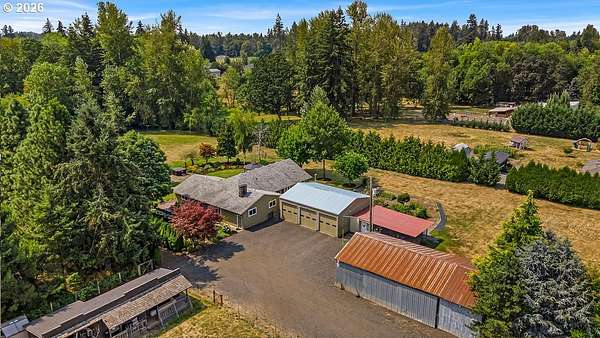 2.13 Acres of Land with Home for Sale in Mulino, Oregon