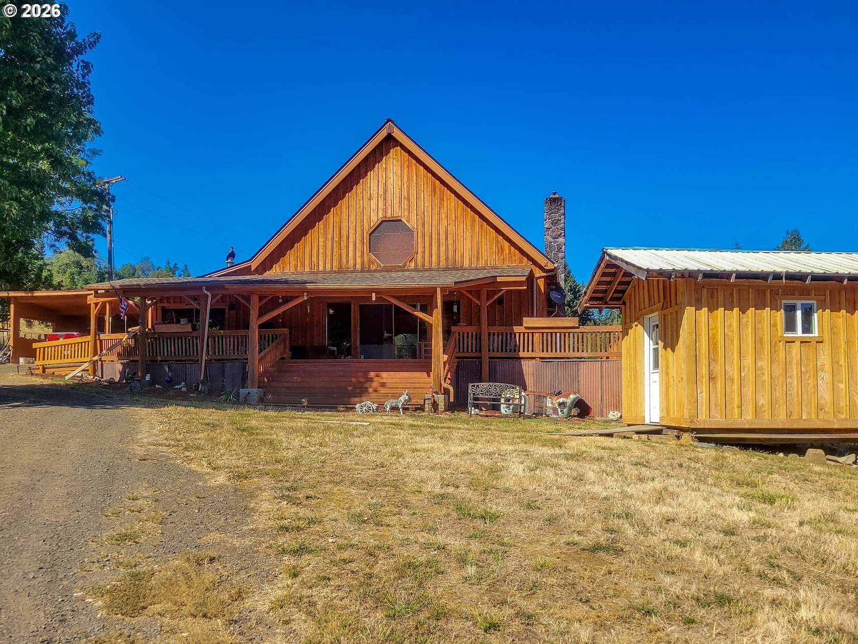 45 Acres of Land with Home for Sale in Oakland, Oregon