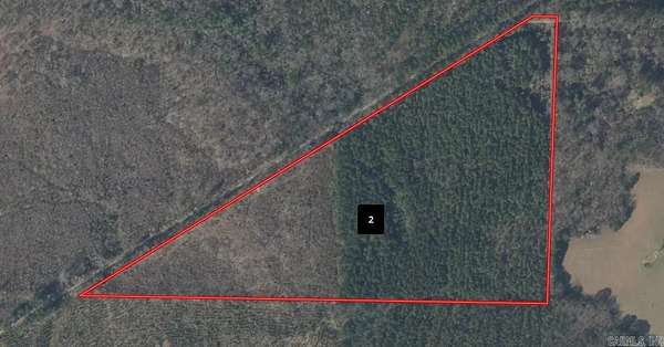 35 Acres of Recreational Land for Auction in Traskwood, Arkansas