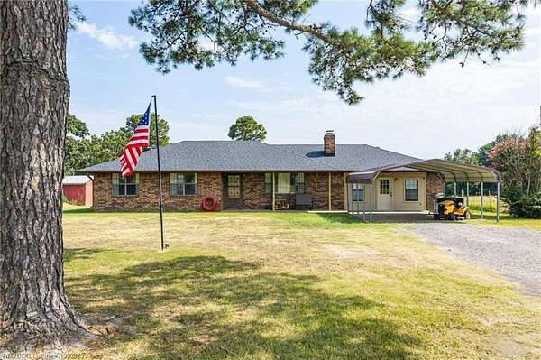 25 Acres of Agricultural Land with Home for Sale in Charleston, Arkansas