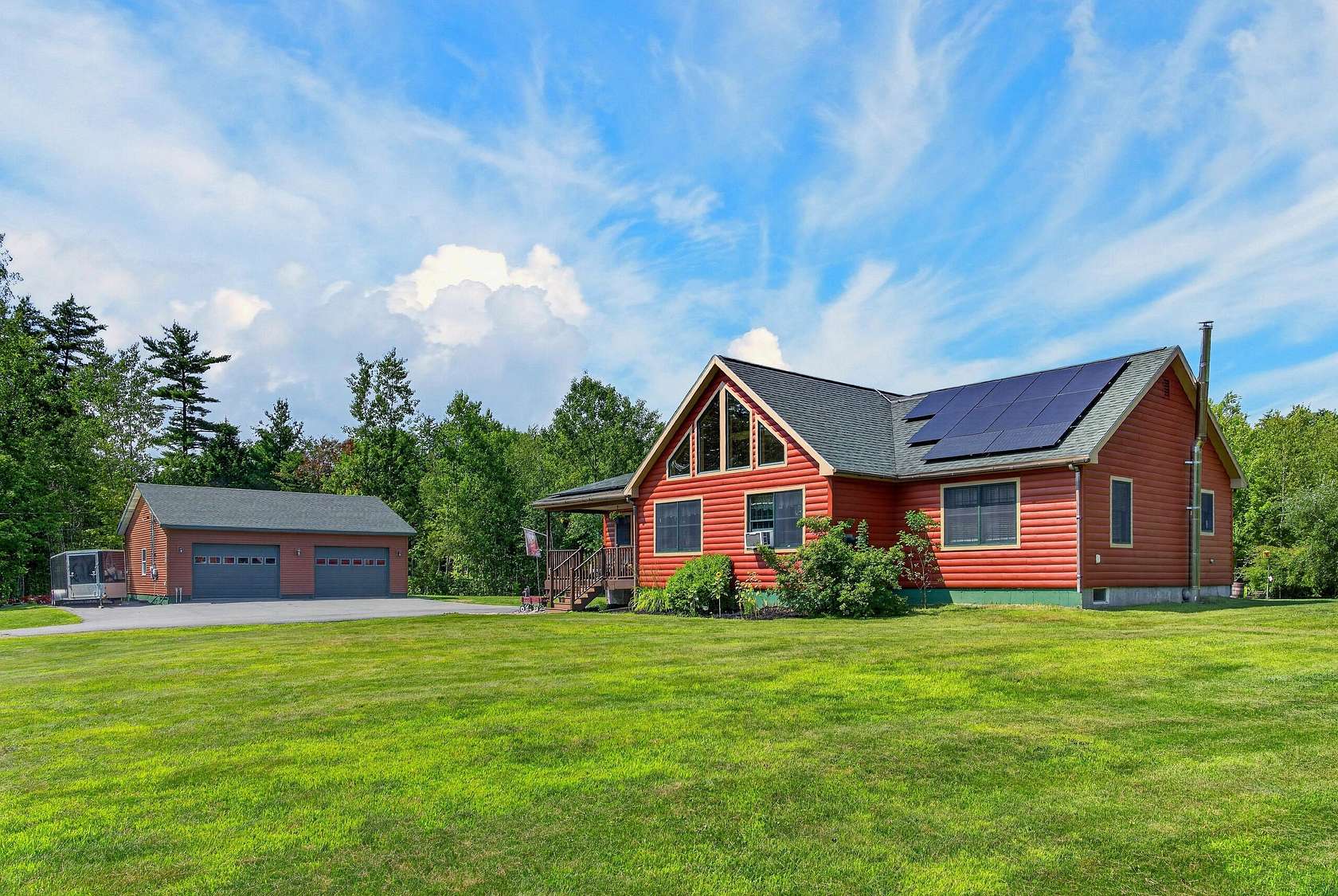 16.5 Acres of Recreational Land with Home for Sale in Belgrade, Maine
