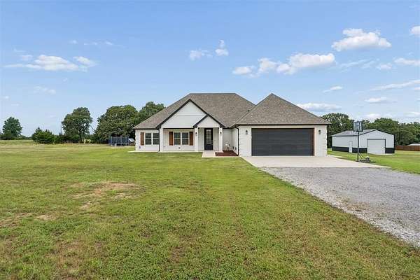 5 Acres of Land with Home for Sale in Tecumseh, Oklahoma