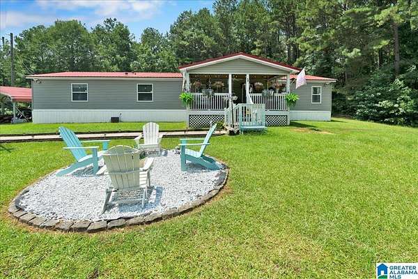 5 Acres of Land with Home for Sale in Adger, Alabama