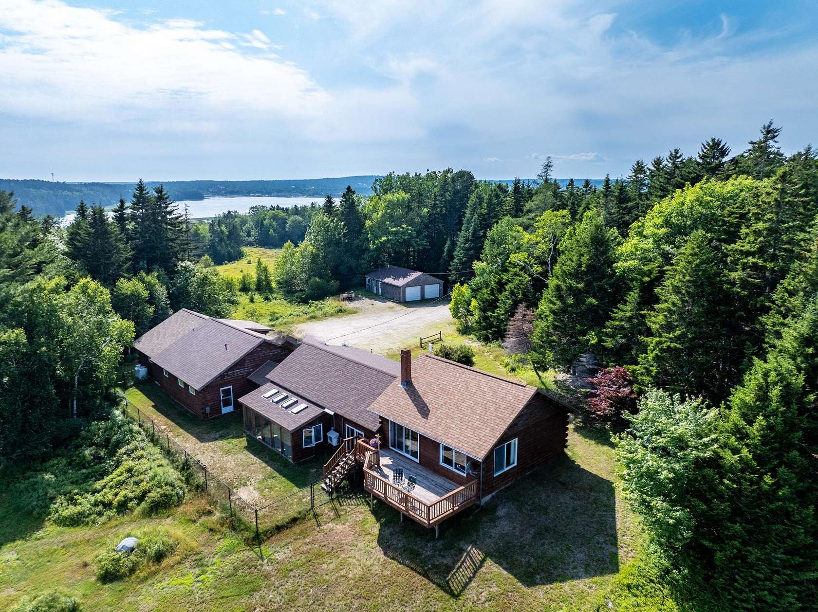 54 Acres of Land with Home for Sale in East Machias, Maine