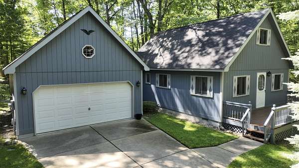 2.38 Acres of Land with Home for Sale in Roscommon, Michigan