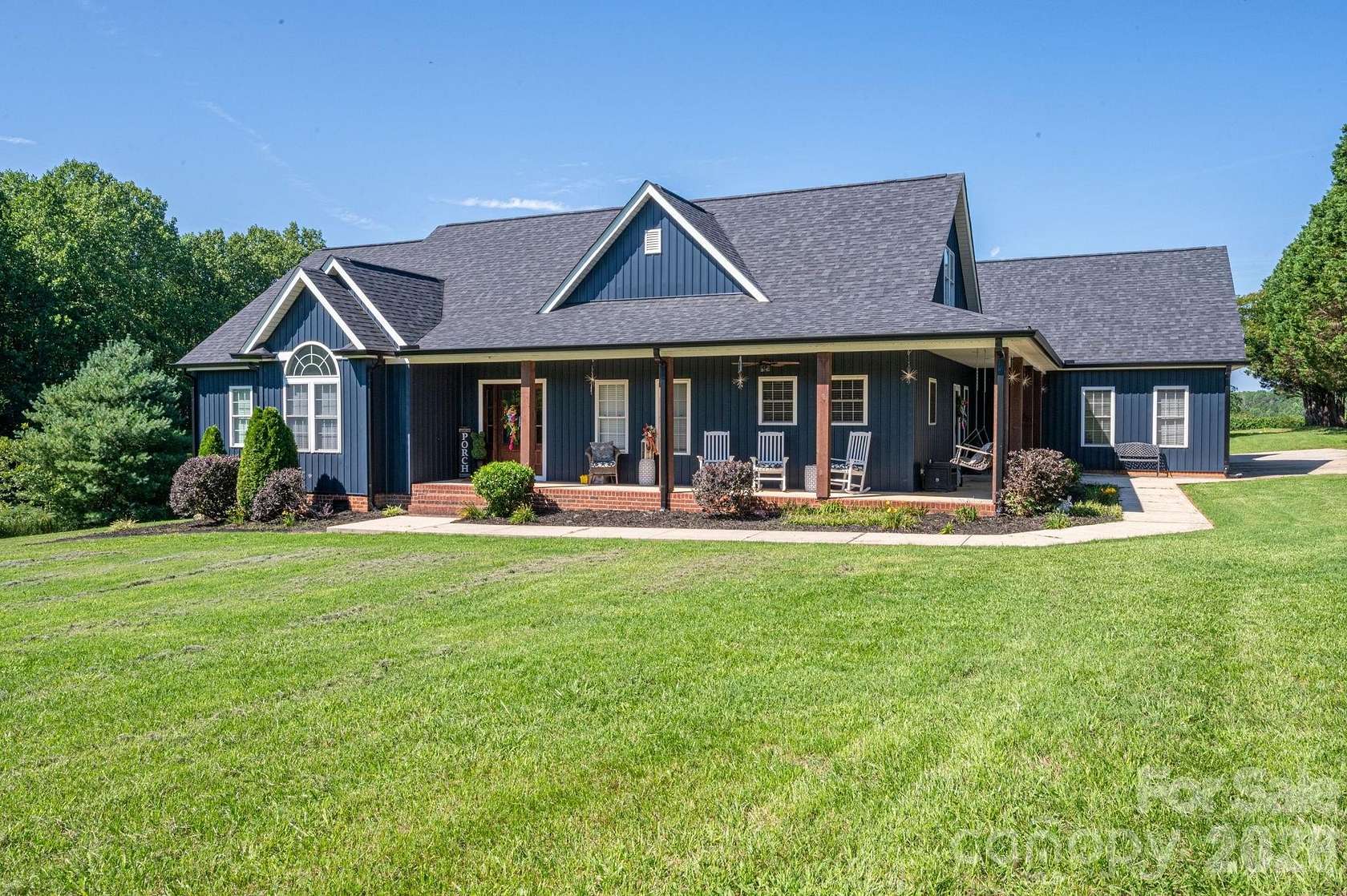 5.39 Acres of Land with Home for Sale in Vale, North Carolina
