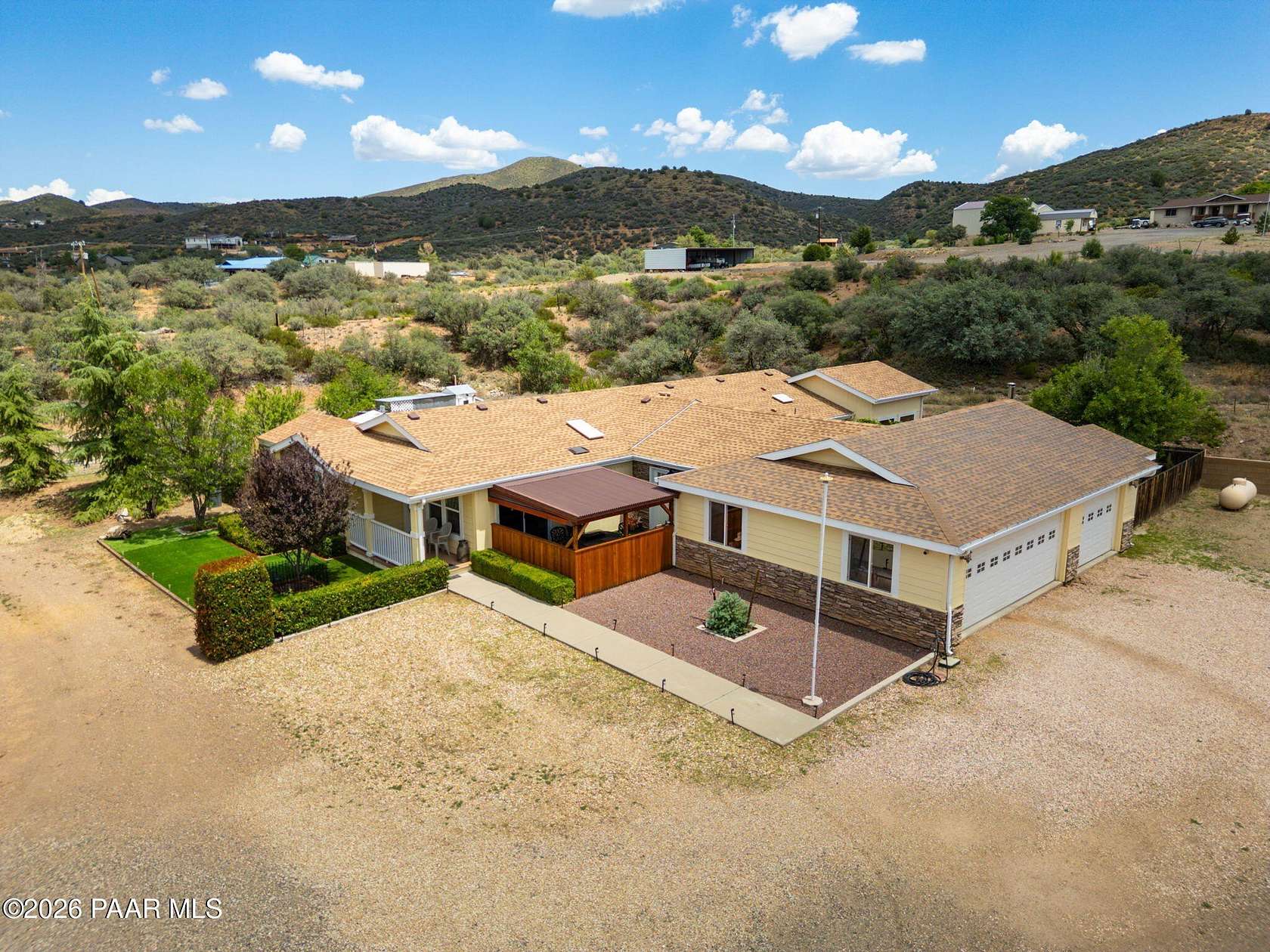 2.37 Acres of Land with Home for Sale in Dewey-Humboldt, Arizona