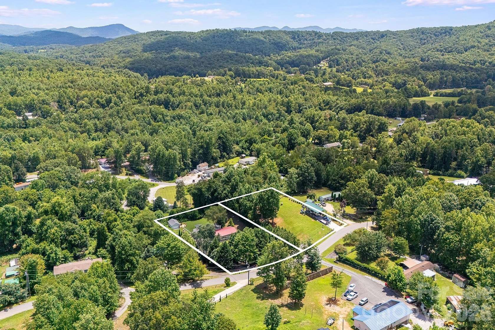 1.82 Acres of Land with Home for Sale in Marion, North Carolina