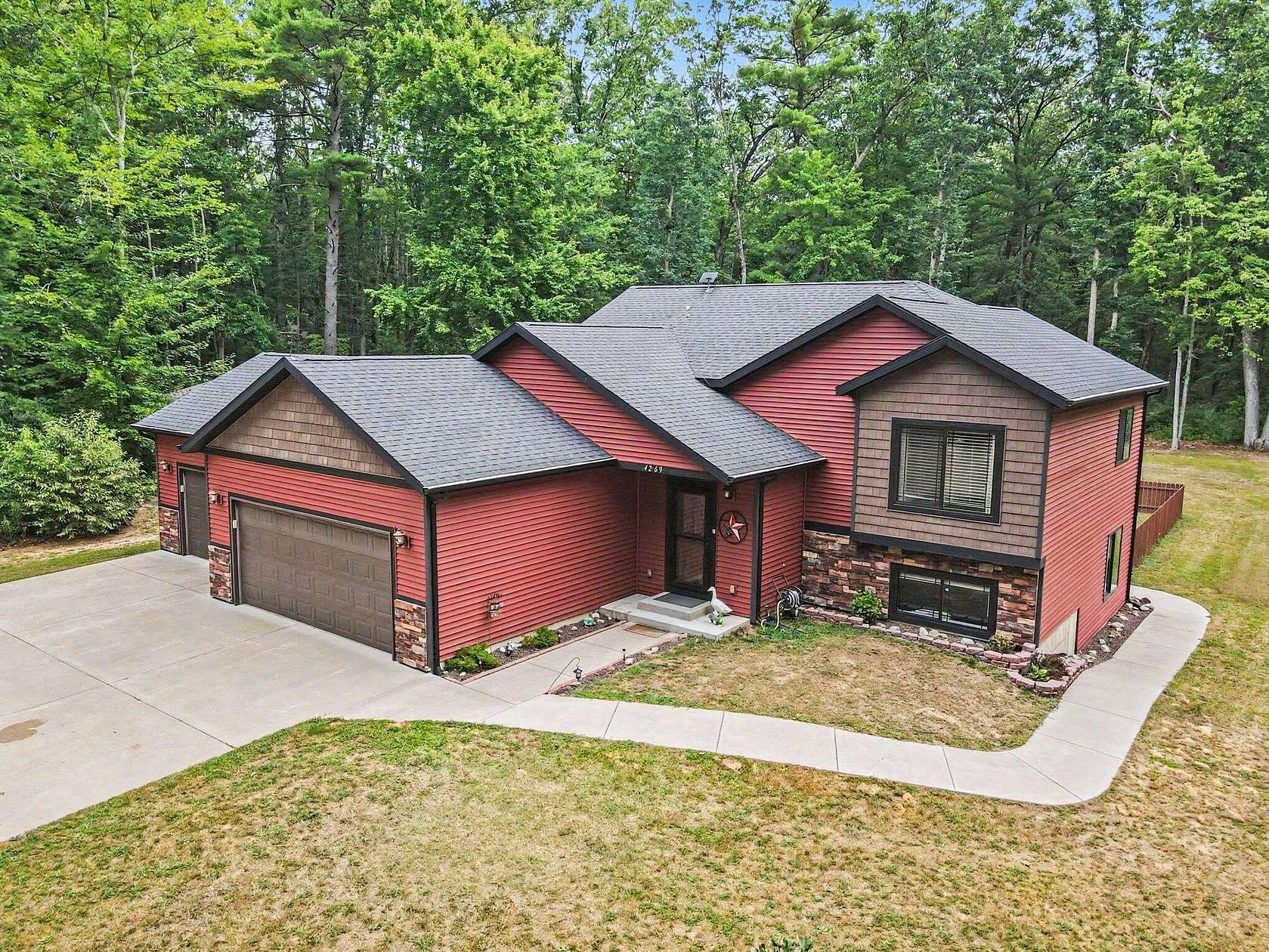6.59 Acres of Land with Home for Sale in Allegan, Michigan