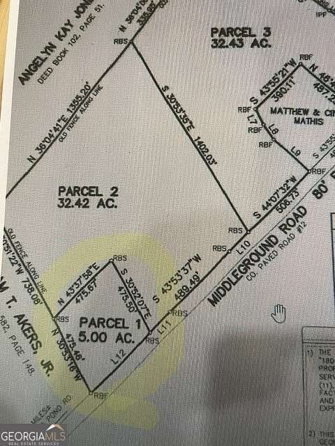 5 Acres of Residential Land for Sale in Statesboro, Georgia