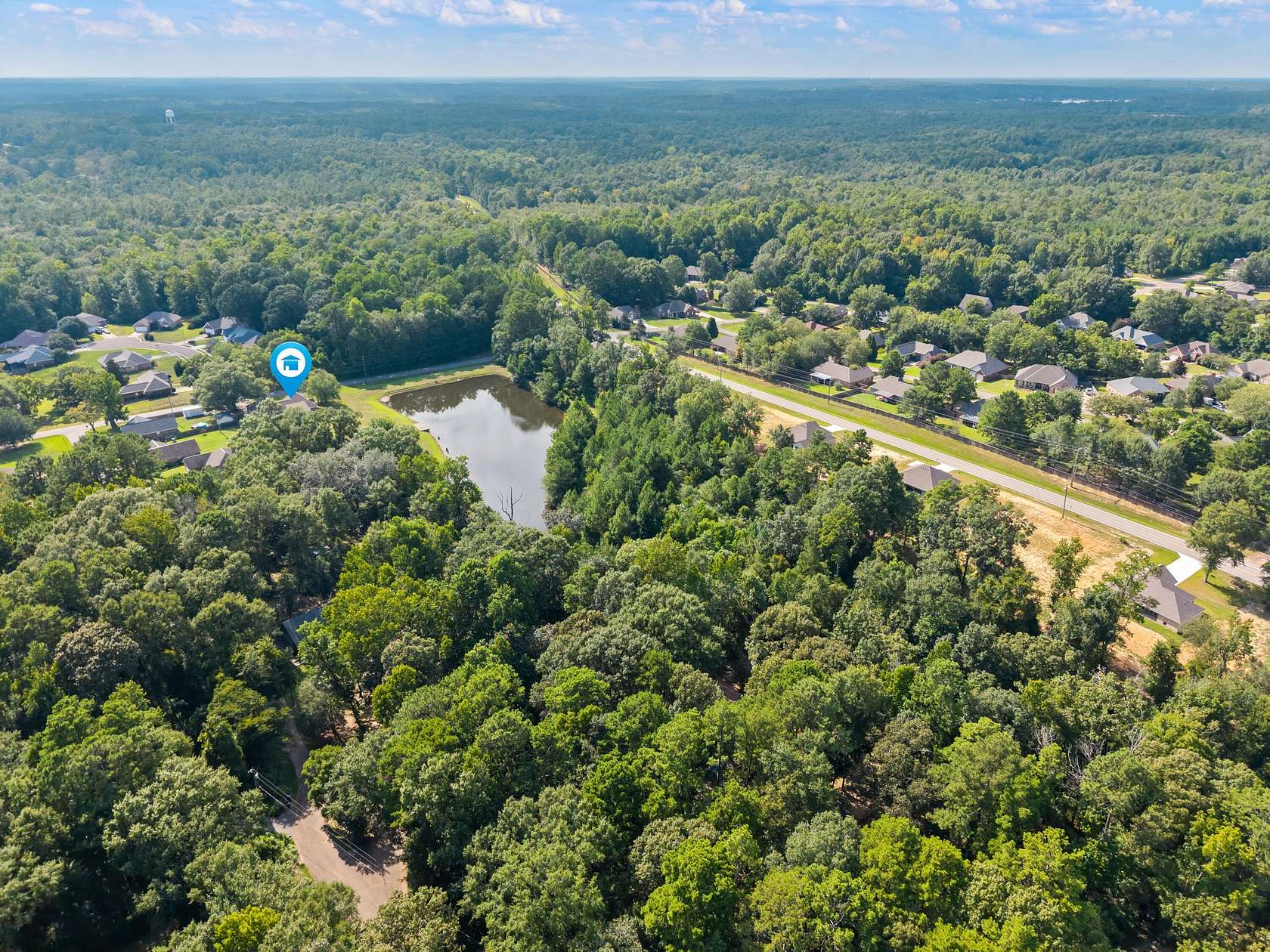 4.73 Acres of Land with Home for Sale in Hattiesburg, Mississippi